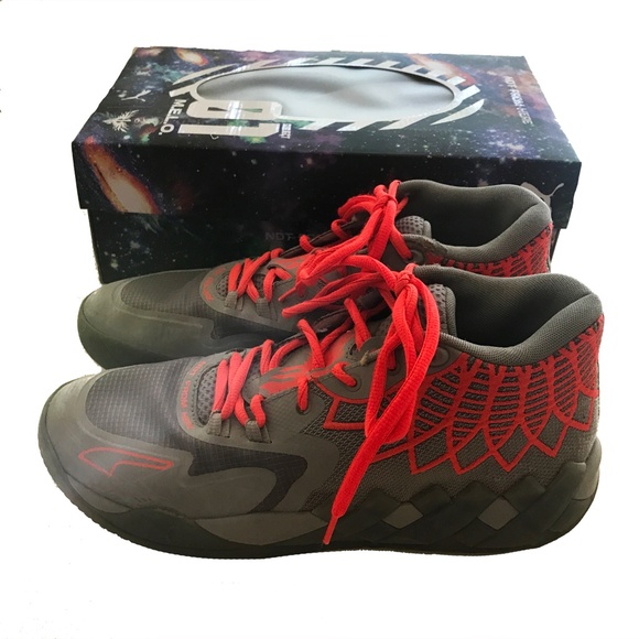 NWT PUMA Men's 01 M.E.L.O. Basketball Runners Size 11 - Picture 4 of 9